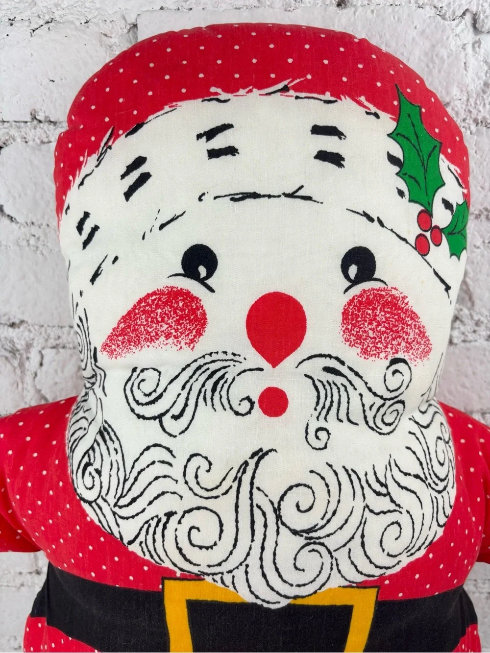 Vintage handmade santa